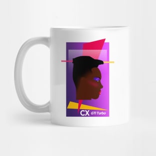 CX GTI Turbo retro 80's Mug